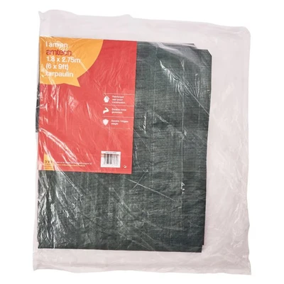 Image of Amtech S4750 275cm (9ft) x 180cm (6ft) Tarpaulin Blue