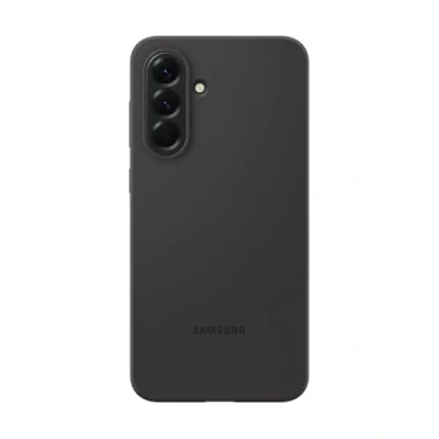 Image of Samsung Silicone Back Cover Black Galaxy A56