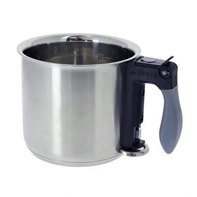 Image of De Buyer 3437.16N Chocolate Bain Marie Cooker, 16 cm Diameter