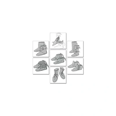 Image of Butterick Patterns B5233 Historical Footwear, Pack of 1, White