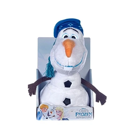Image of Posh Paws 37026 Disney Frozen Adventures Olaf Soft Toy with Knitted Hat 10