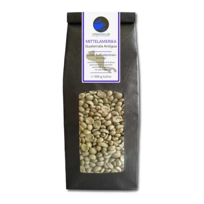 Image of Green coffee beans Guatemala Antigua (highland raw 500g)