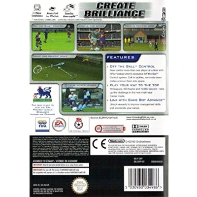 Image of FIFA Football 2004 (GameCube)