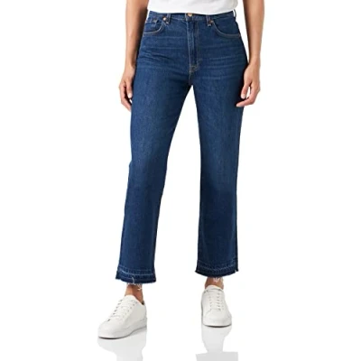 Image of 7 For All Mankind Women&#039;s Jsslc650 Jeans, Mid Blue, 4