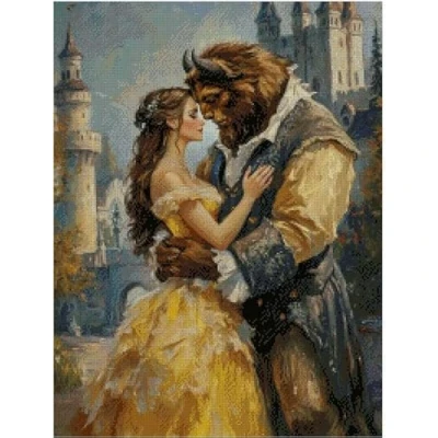Image of Beauty and The Beast Series 5 Cross Stitch Kit, 14 Count Aida Fabric, 200x265 Stitch, 36x48 cm