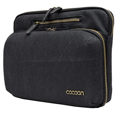 Image of Cocoon URBAN ADVENTURE Bag and Organizer for iPad from 10 inches Protective Case Tablet with Integrated Belt Elastic Belts Black
