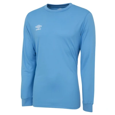 Image of Umbro Mens Club Long Sleeved Jersey (Sky Blue) Size Medium