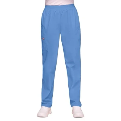 Image of Cherokee Original Line Uniform Women&#039;s Trousers Size XS Light Blue 18079