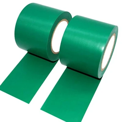 Image of ALBOYI 2 Roll 50mm x 15m Electrical Insulation Tape Flame Retardant PVC Waterproof Insulating (2 Green)