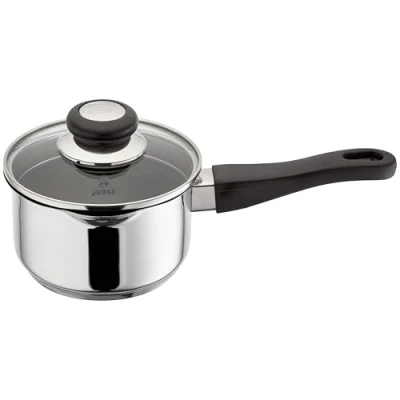 Image of Judge Vista Non Stick 1L 14cm Draining Saucepan