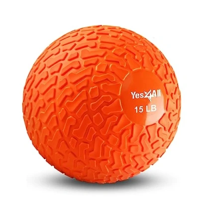 Image of Yes4All FXF2 Unisex&#039;s Slam Ball, Orange Beast, 6.8kg