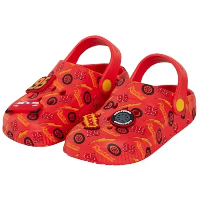 Image of Disney Boys Cars Clogs Red 12 UK Child