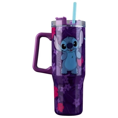 Image of Disney Stitch Insulated Tumbler with Straw and Lid, 940ml Gifts