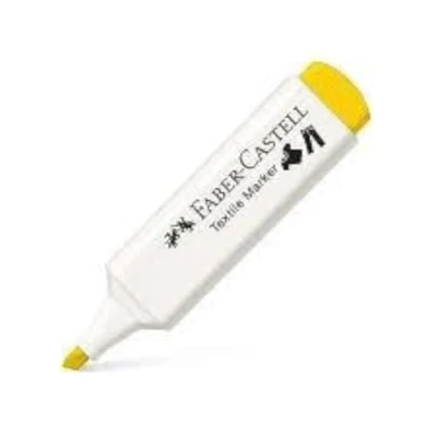 Image of Faber Castell Textile Marker Yellow