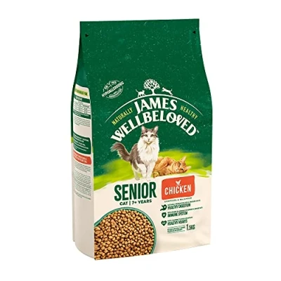 Image of James Wellbeloved Cat Senior Chicken 1.5kg