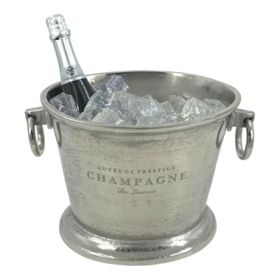 Image of Deluxe Large Champagne Prosseco Antique Vintage Royal Ice Bucket Cooler (Deluxe 2)