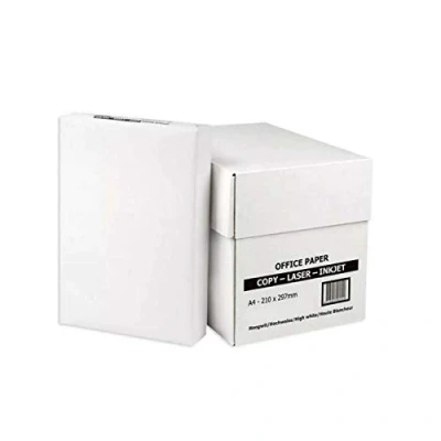 Image of New (2500 Sheets, 5 REAMS) White A4 Paper 80GSM PHOTOCOPY &amp; Printing