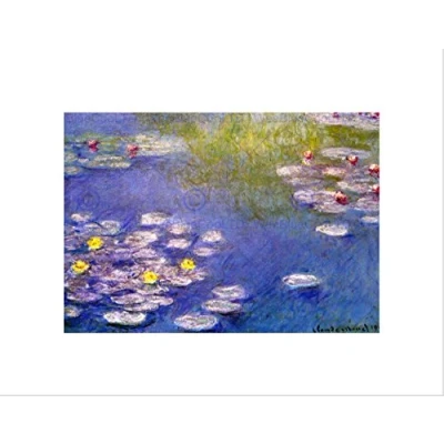 Image of Wee Blue Coo Claude Monet Nympheas At Giverny Old Master Wall Art Print