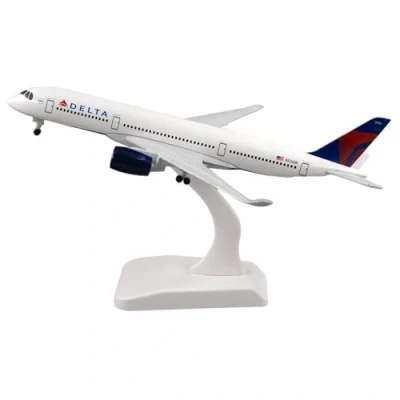 Image of AirModels Delta Air Lines Airbus A350 Diecast Aircraft Model 1/350 Scale Plane Toy Collectable Gift