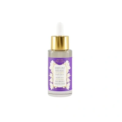 Image of NEW Panier des Sens Anti Aging Serum for Face Saffron Extract + Hyaluronic Acid Wrinkle &amp; Lift Skin Care Women Hydrating Facial 97% Natural Ingredients 30 ml