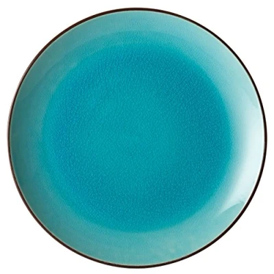 Image of Utopia Soho, K80002 000000 B01006, Aqua Coupe Plate 6.25&quot; (16cm) (Box of 6)