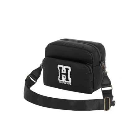 Image of Harry Potter H Padding IBiscuit Shoulder Bag, Black, 23 x 16 cm