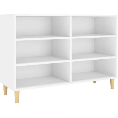 Image of vidaXL Sideboard White 103.5x35x70 cm Engineered Wood