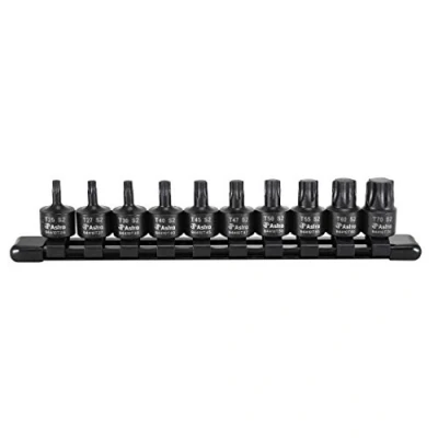 Image of Astro Pneumatic Tool 94410T 10 Piece 3/8&quot; Drive Nano Impact Torx Bit Sockets