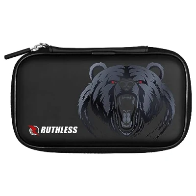 Image of RUTHLESS Dart Case Professional Darts Storage Wallet, Cobra Design (W685)