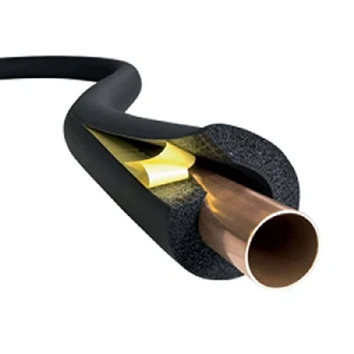 Image of Armaflex Self Seal Pipe Insulation Lagging Black Nitrile Foam Class O 2m 15mm 13mm Wall