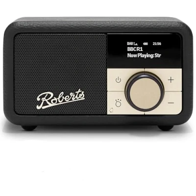 Image of PETITE2 FM/DAB/DAB+ Portable Radio, Bluetooth, Alarm, Black