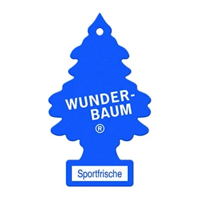 Image of Wunderbaum Duftbaum Sportfrische, ca. 11x7cm