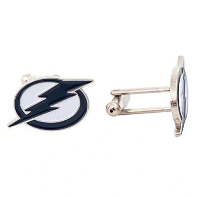 Image of Tampa Bay Lightning Team NHL National Hockey League Logo Formal Wear (Cufflinks)