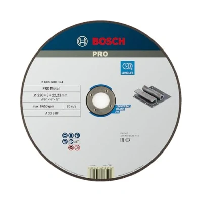 Image of Bosch 2608600324 Metal Straight Cutting Disc