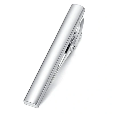 Image of HONEY BEAR 1.57inch Mens/Boys Skinny Tie clip Bar for Narrow Tie, Business Wedding Gift 4cm
