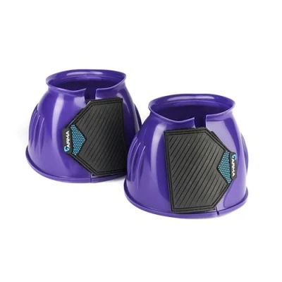 Image of Shires ARMA Gloss Over Reach Boots Extra Full Purple