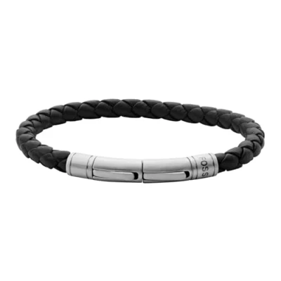Image of Fossil Bracelet for Men Vintage Casual, Inner Length: 180mm 195mm brown Stainless Steel Bracelet, JF04089040