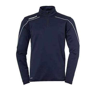 Image of Uhlsport Stream 22 1/4 Zip Top Navy/White, X Large