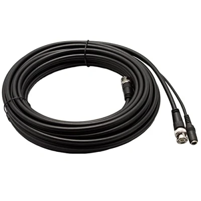 Image of 20m Professional Copper RG59 BNC Video and DC Power CCTV Cable