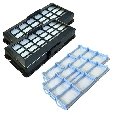 Image of PakTrade SUPER SET 2 HEPA Filter + Motor Protection For BOSCH BSG7... Serie, Series