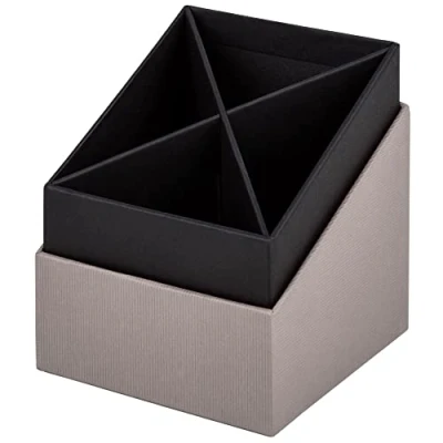 Image of SOHO Desk Top Pencil Tidy Taupe