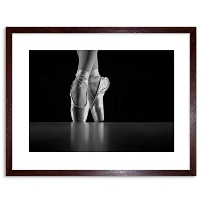 Image of Wee Blue Coo PHOTO DANCING DANCER BALLERINA BALLET SHOES FRAMED ART PRINT POSTER F97X12213