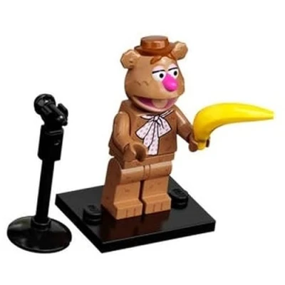Image of LEGO Minifigure Muppets Series: Fozzie Bear Minifig 71033