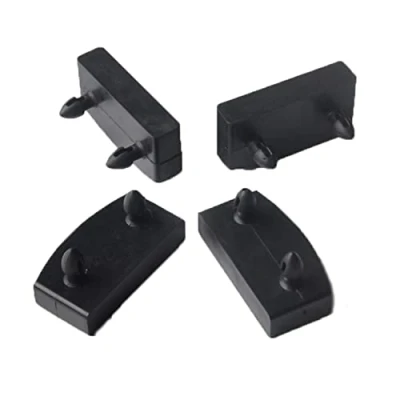 Image of XIAONAN 53 54mm Replacement Bed Slat Holders/Caps Kits Bundles Plastic 10pcs Centre Caps+ 20pcs End Caps Holders for single, double and king size beds