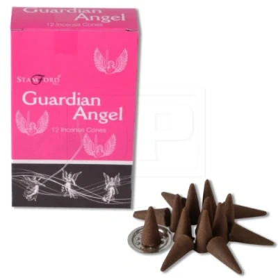 Image of SHUKAN FASHIONS NEW STAMFORD 12 PACK GUARDIAN ANGEL INCENSE CONES