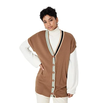 Image of Trendyol Sweater Brown Regular,Brown,36