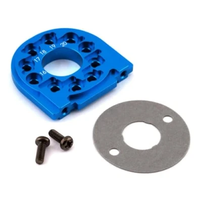 Image of TAMIYA 300054558 54558 Tuning Part TT 02/B Aluminium Engine Holder, Blue