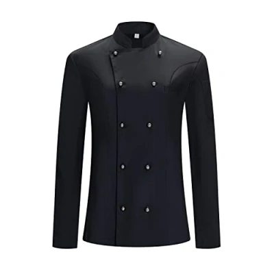 Image of MISEMIYA Women&#039;s Chef Jacket Woman Uniforms Kitchen Ref.848 XX Large, Jackets 848 Black