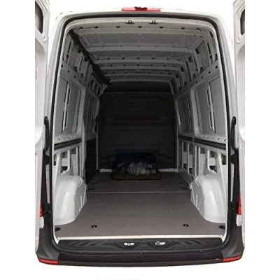 Image of ESA Rear Bumper Protector For MERCEDES BENZ SPRINTER W907 2018 to 2021 ABS Plastic, Black