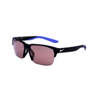 Image of Nike Maverick Free E Sunglasses Matte Black/White, Lightweight &amp; UV Protection for Running